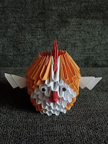Kurczaczek Origami Modułowe 3D