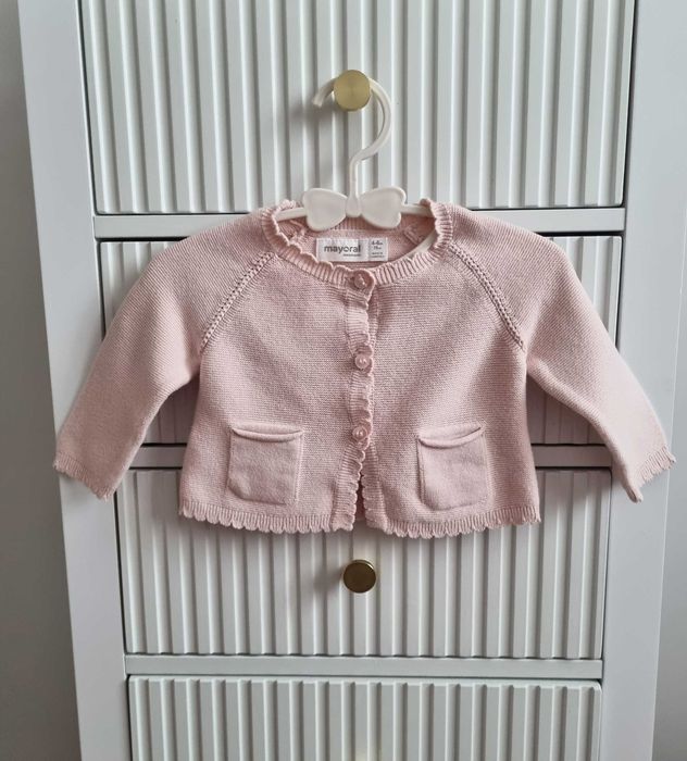 Różowy sweterek Mayoral