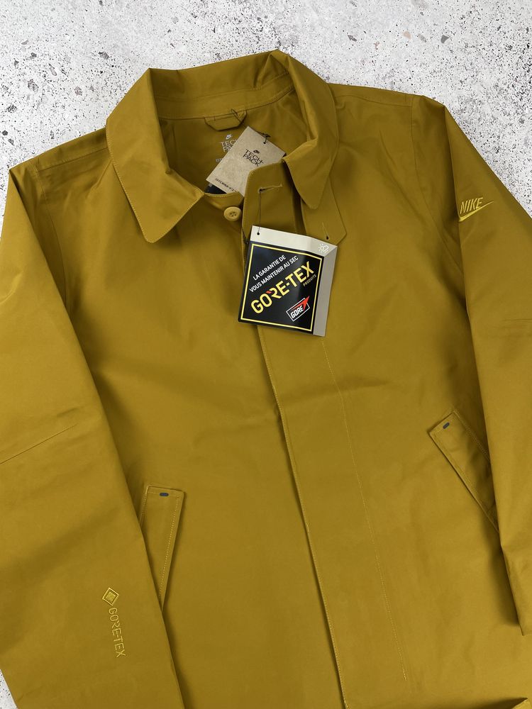 Nike Storm-Fit Adv Gore-Tex Yellow Coat Jacket чоловіча куртка тренч