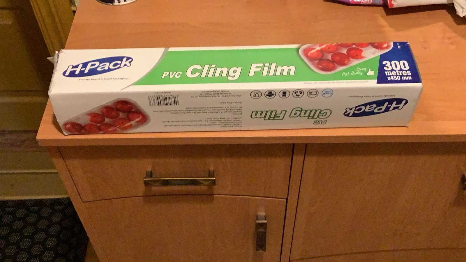 Харчова плівка широка H-pack PVC Cling Film 300m 450mm