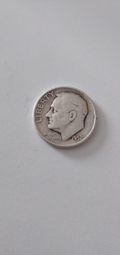 One dime liberty 1952