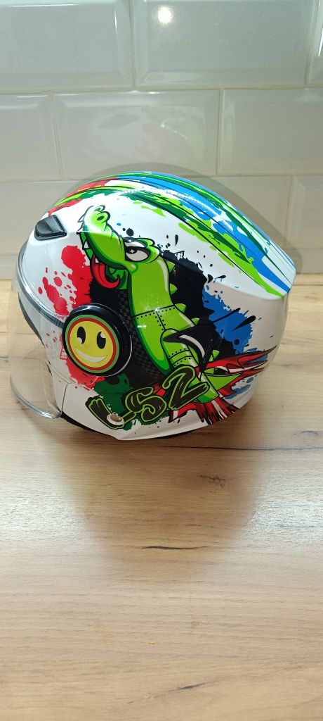 Kask motocyklowy dla dziecka LS2 KASK MOTOCYKLOWY LS2 OF602 FUNNY JUNI