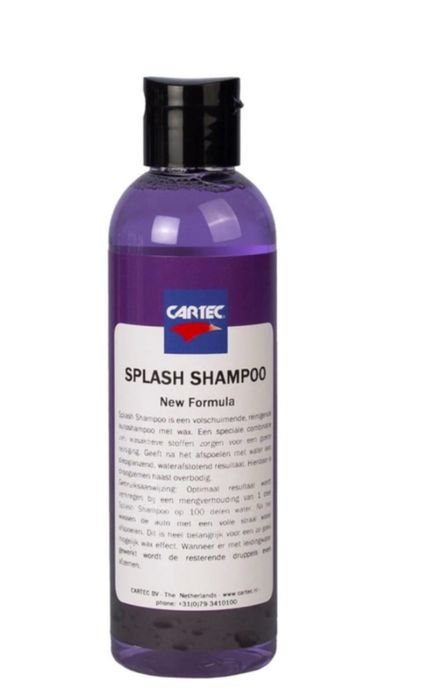 Автошампунь гидрофобный Cartec Splash Shampoo, 200 мл