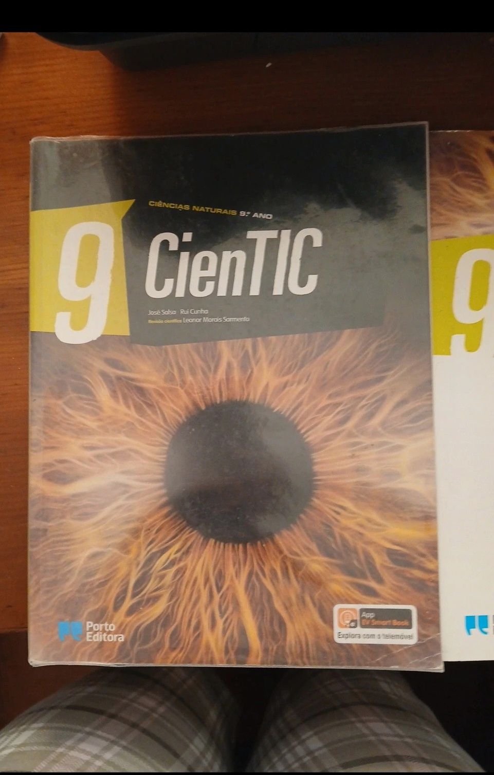 Manual e caderno de fichas de ciências 9°ano "CienTIC"