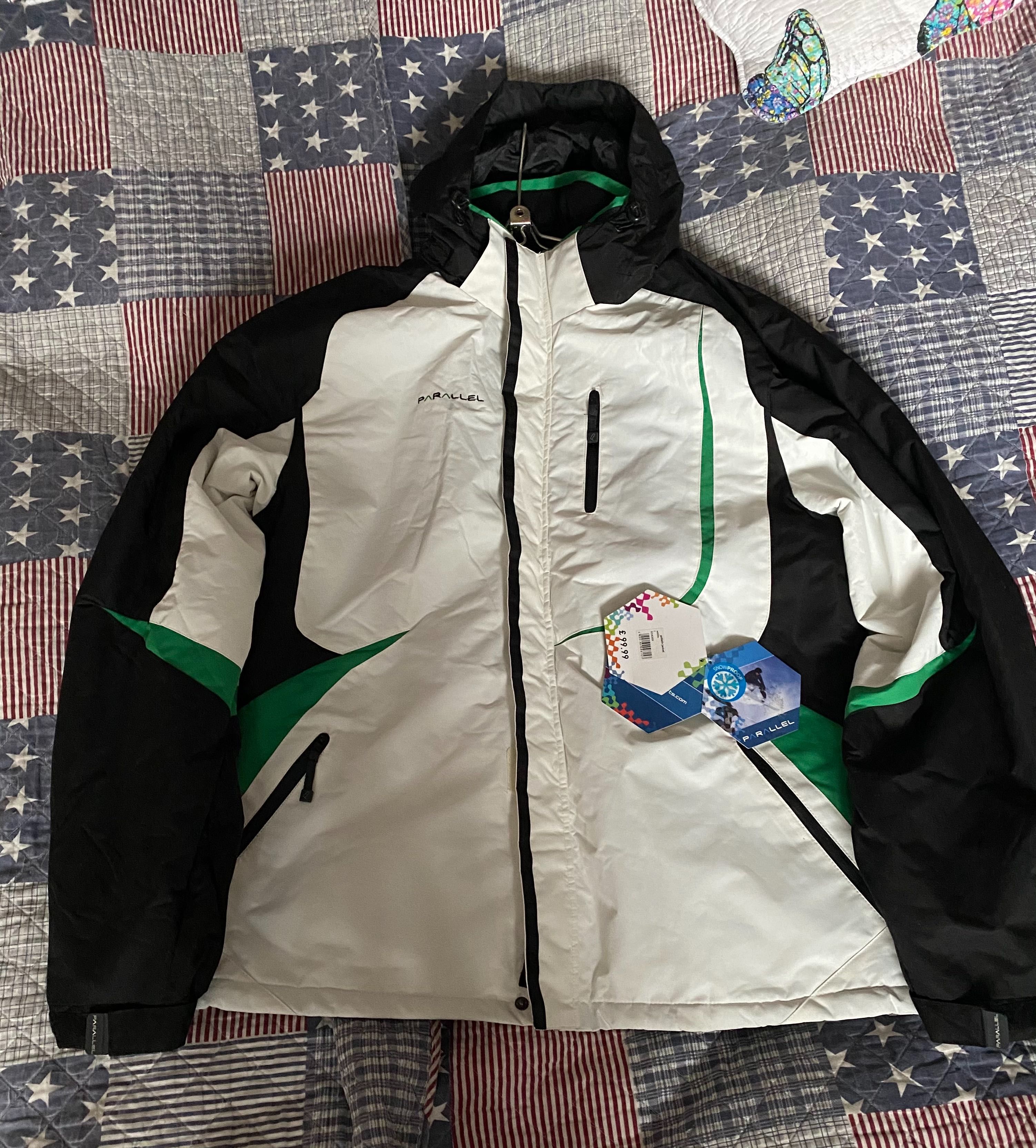 Parallel мужская лыжная куртка размер L.