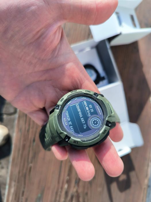 Топовий! Garmin instinct 2 X Solar 50mm