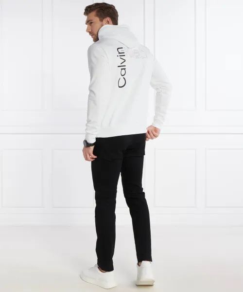 Bluza logowana z kapturem Calvin Klein L
