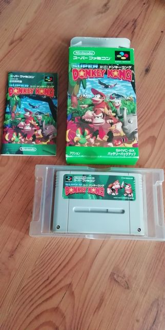 Super Famicom (SNES) Donkey Kong Country 1 (JAP)