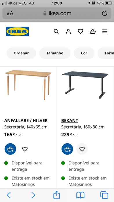 Secretaria Bekant IKEA