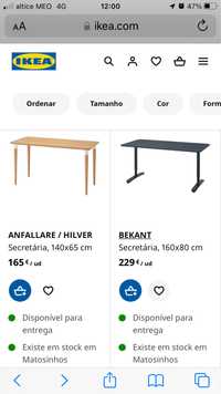 Secretaria Bekant IKEA