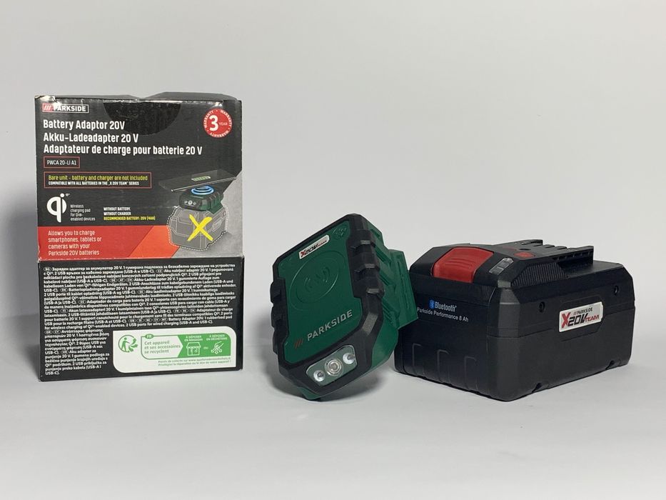 Adaptador Bateria Parkside 20V PWCA 20-11 A1