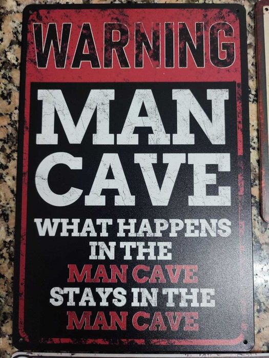 Placas metalicas decorativas