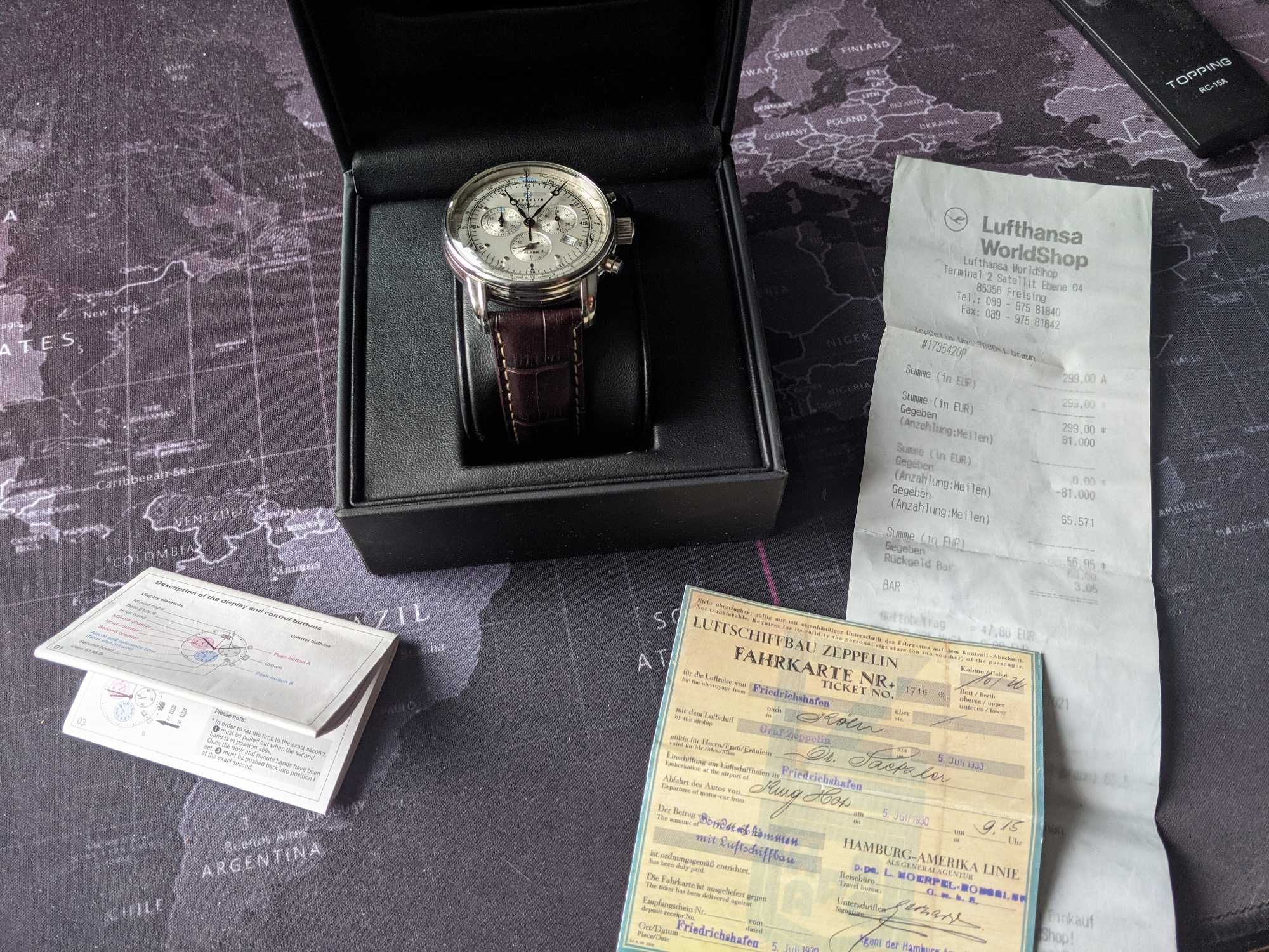 Zegarek Zeppelin 100 Jahre 7680-1