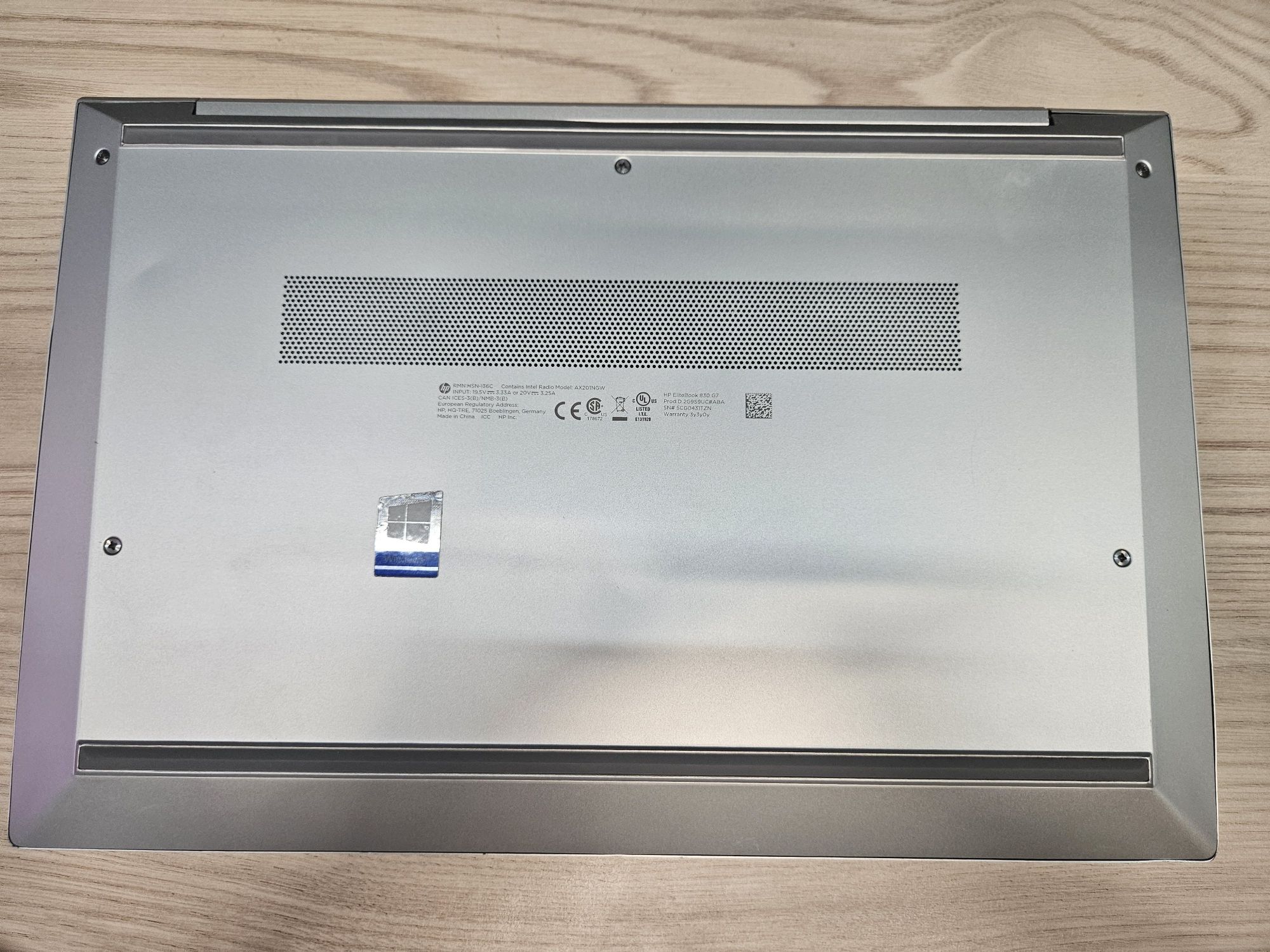 Ноутбук HP EliteBook 830 G7 i7-10610U/16Gb/256Gb m.2 nvme /13.3" IPS