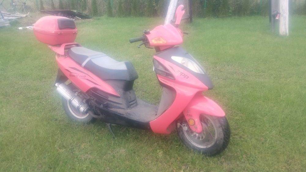 Przednie  zawieszenie   zipp quantu. lampa  zacisk  hamulcowy błotnik