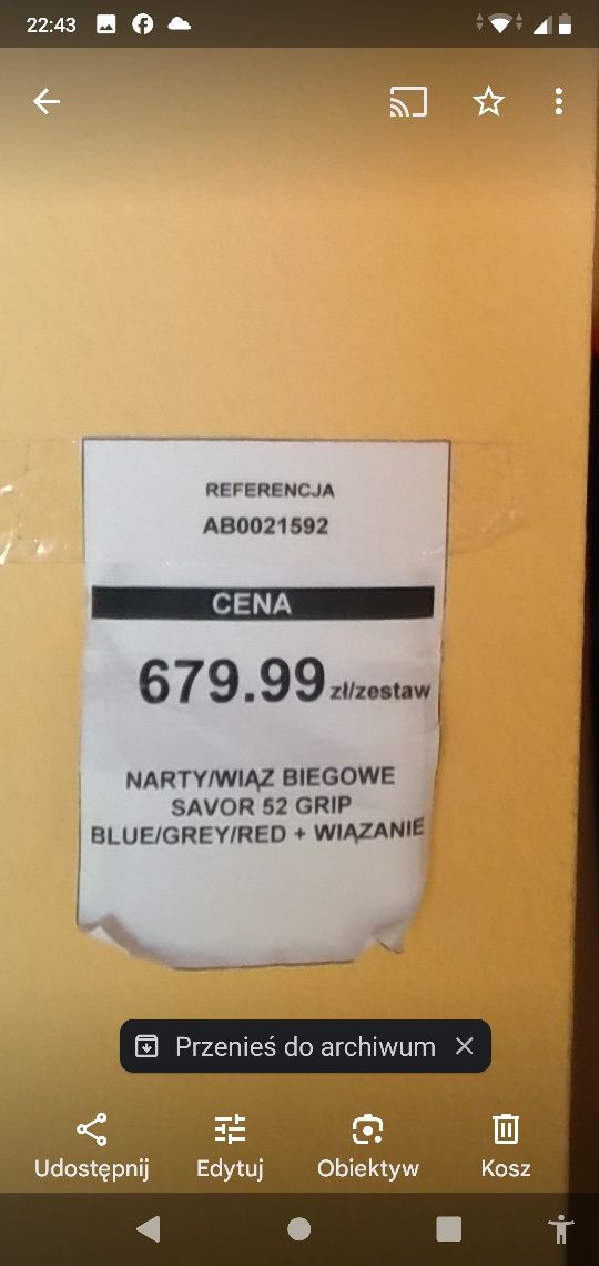 Narty Biegowe Atomic Savor 52
