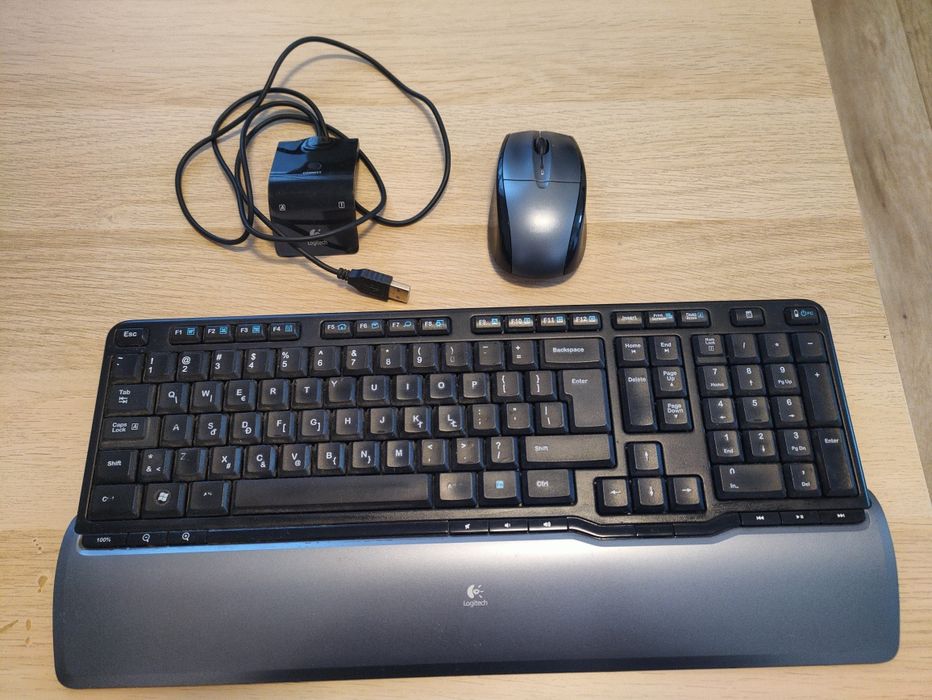Klawiatura i myszka bezprzewodowa Logitech