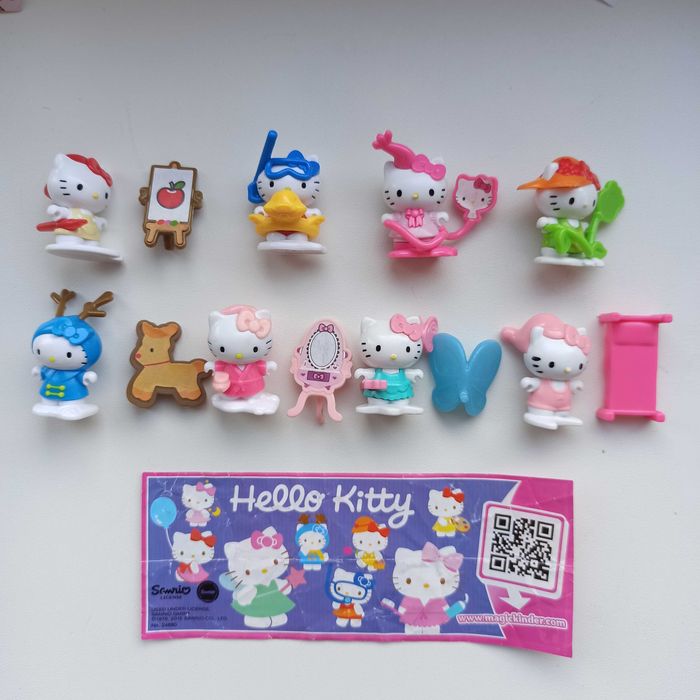 Хелоу Кітті, фігурки, колекції, Hello Kitty, кіндер , чупа чупс