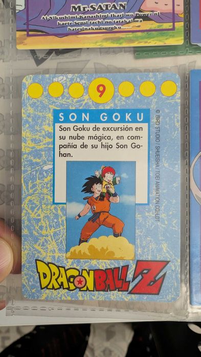 Caderneta COMPLETA Dragon Ball Z Cards, Panini (+ memorial photo e GT)