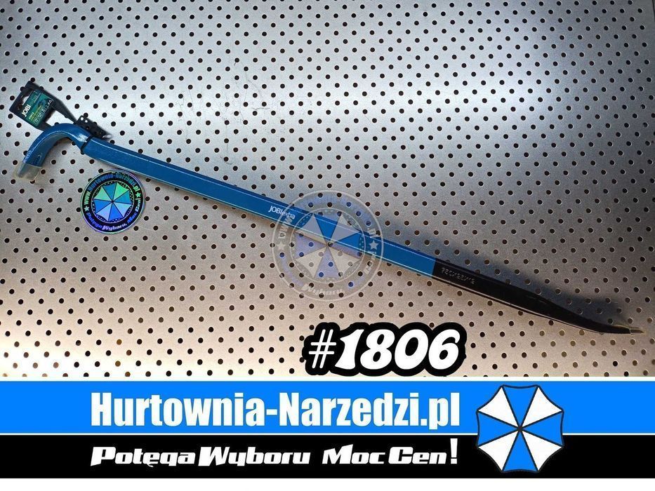 łom 750mm x 25 x 12 mm breszka łapka brecha łom budowlany