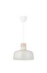 Candeeiro ikea branco e creme