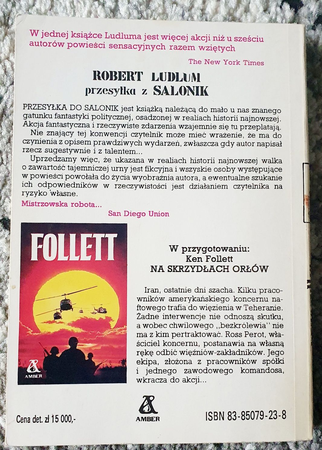 Robert Ludlum Przesyłka z Salonik