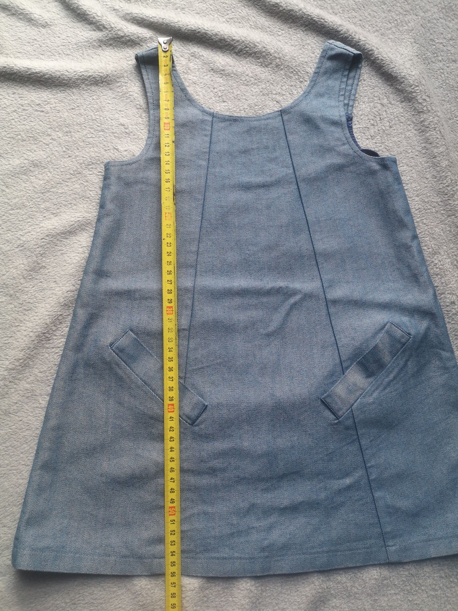 Jeansowa sukienka na 4-5 lat (104-110 cm) Next