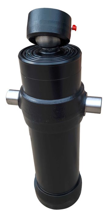 Siłownik przyczepy udźwig-25ton skok-2180mm 4sekcje mocny kula