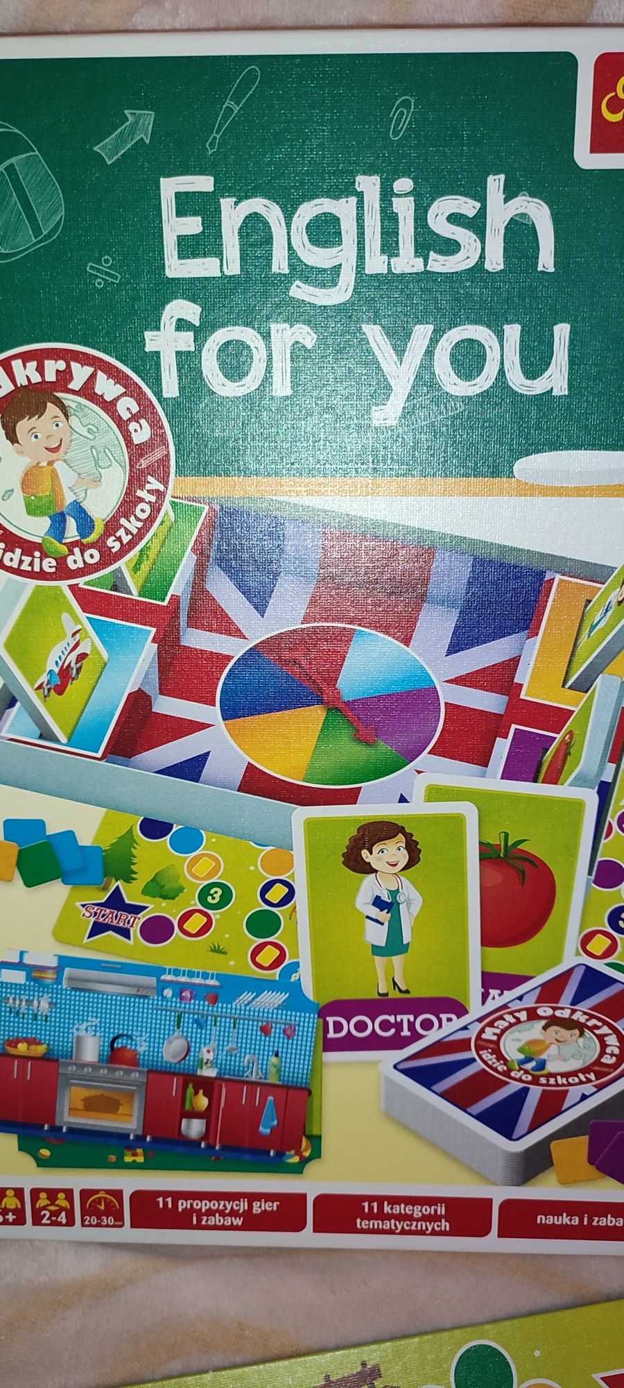 English for you Trefl Mały odkrywca idzie do szkoły