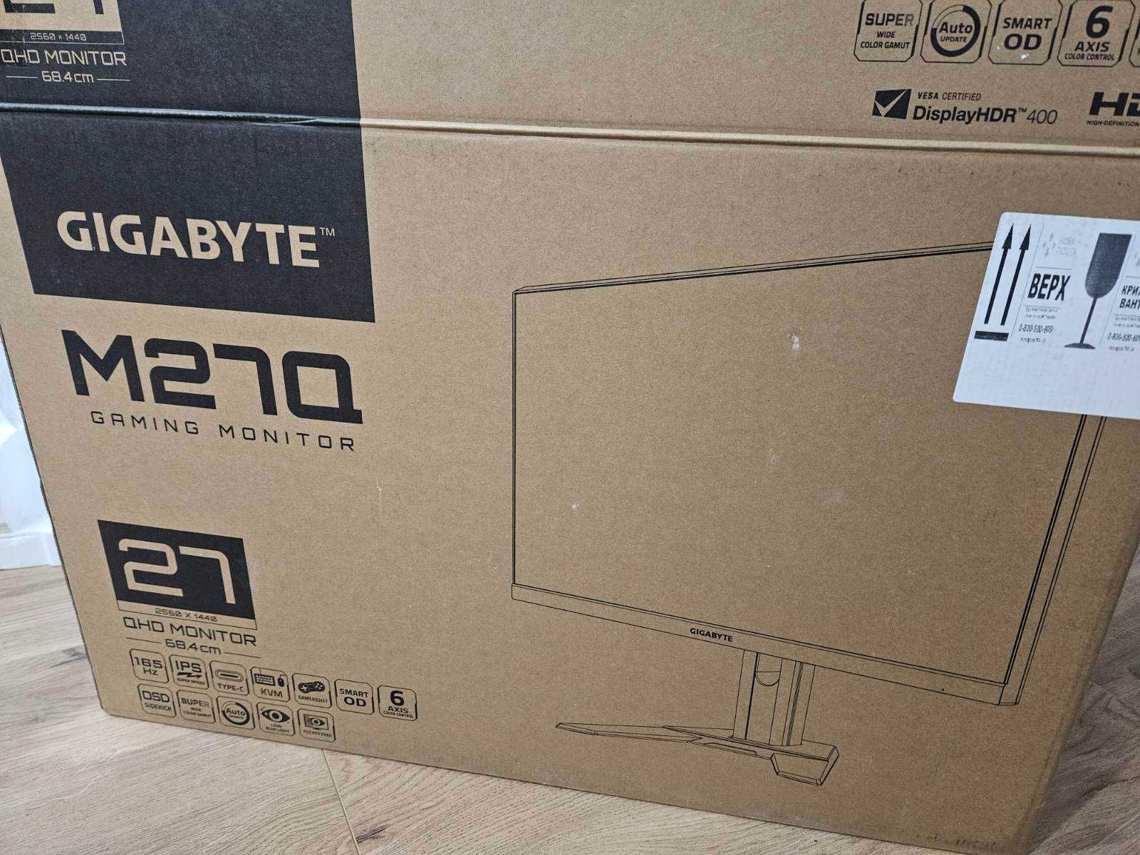 Монітор Gigabyte M27Q IPS 170 hz