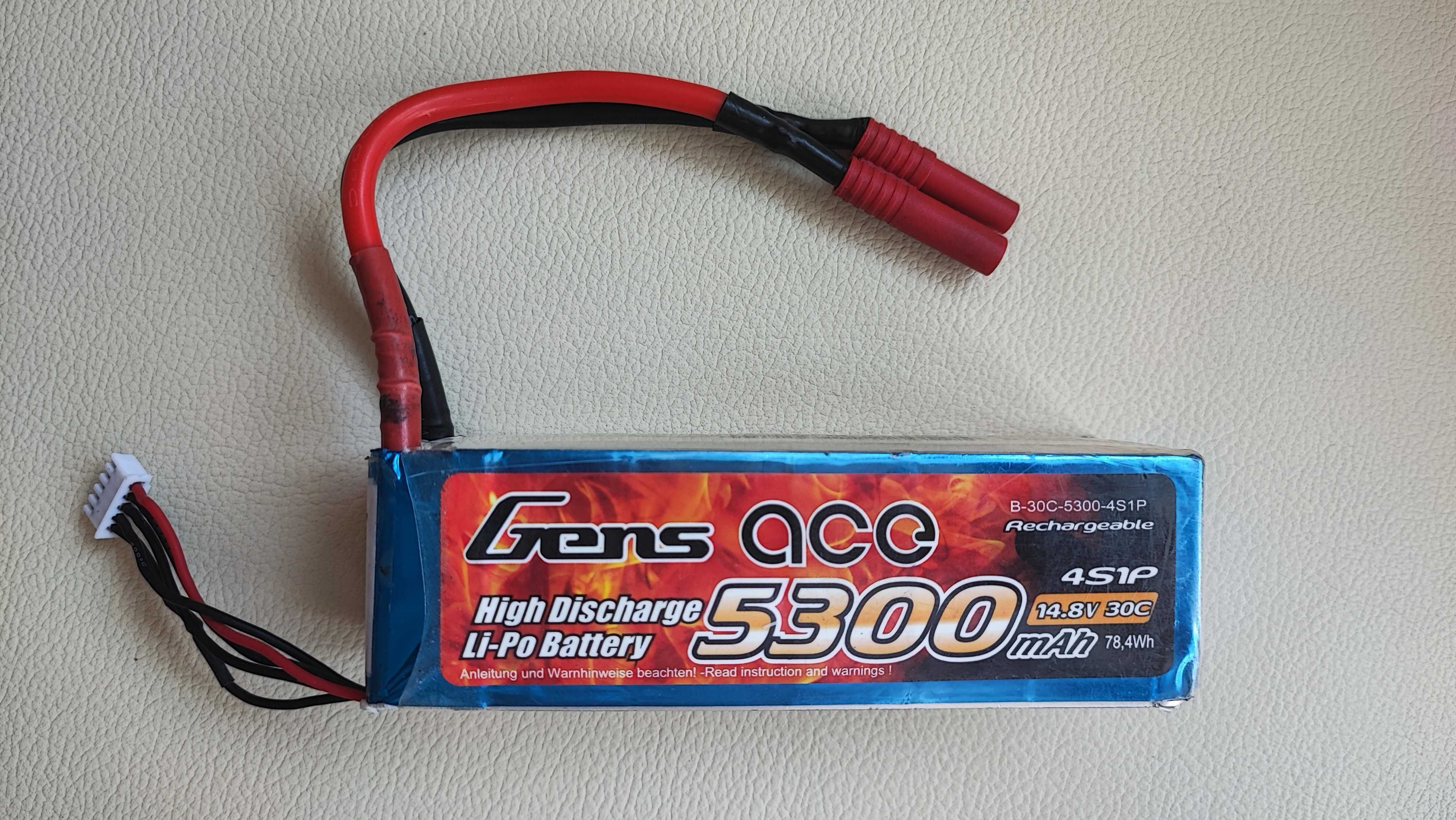 Bateria 5300mAh 14.8V 30C 4S1P Gens Ace