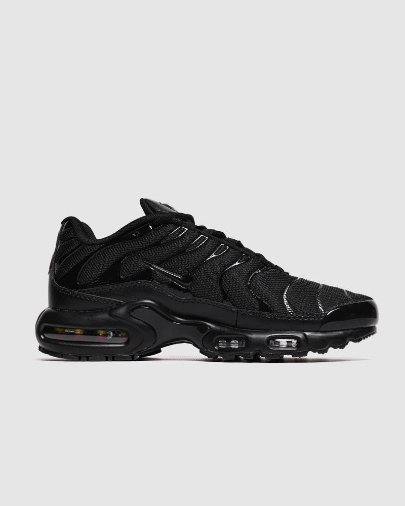 new! кросівки nike air max plus triple black TN | кроссовки