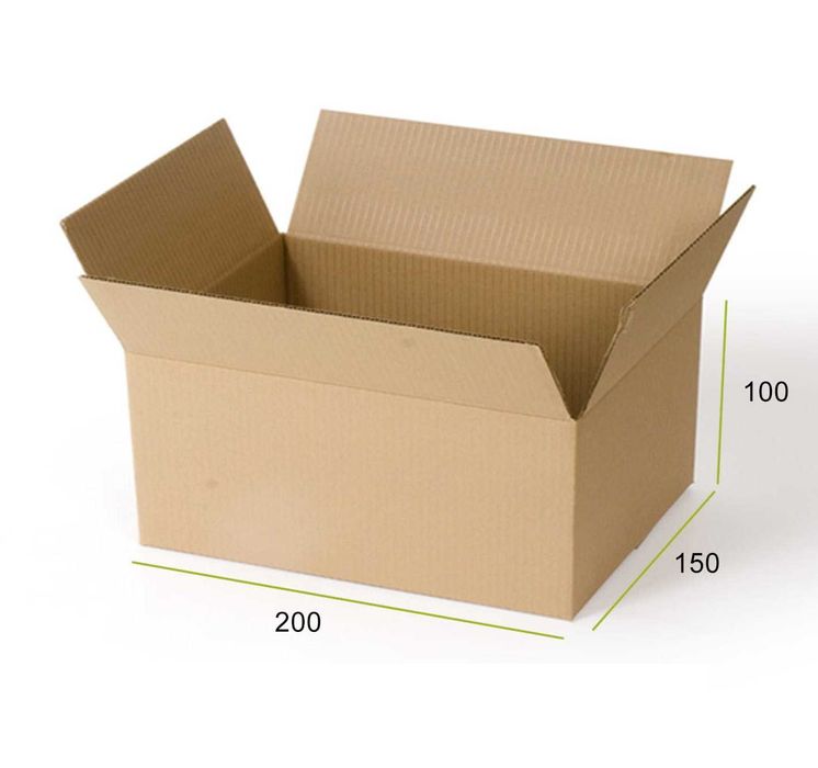 200x150x100 Karton Klapowy, Pudełko Tekturowe 20szt