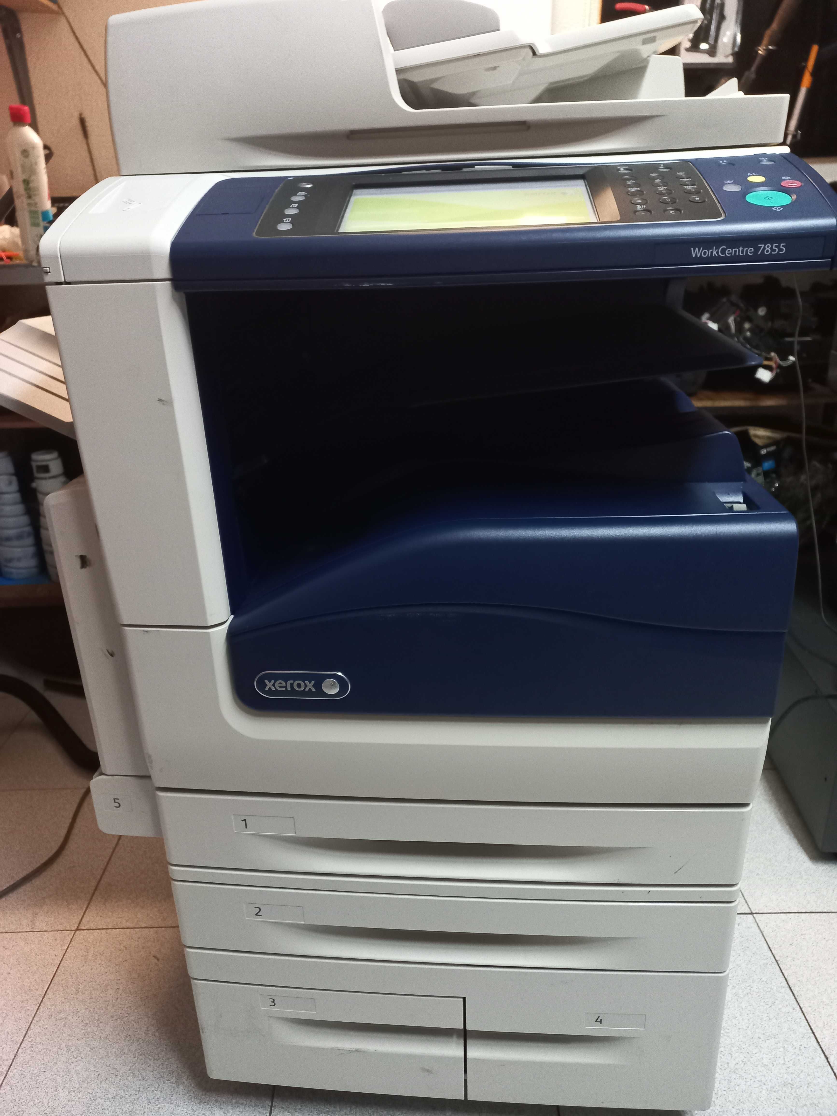 Fotocopiadora  impressora e scanner a cores-Xerox 7855