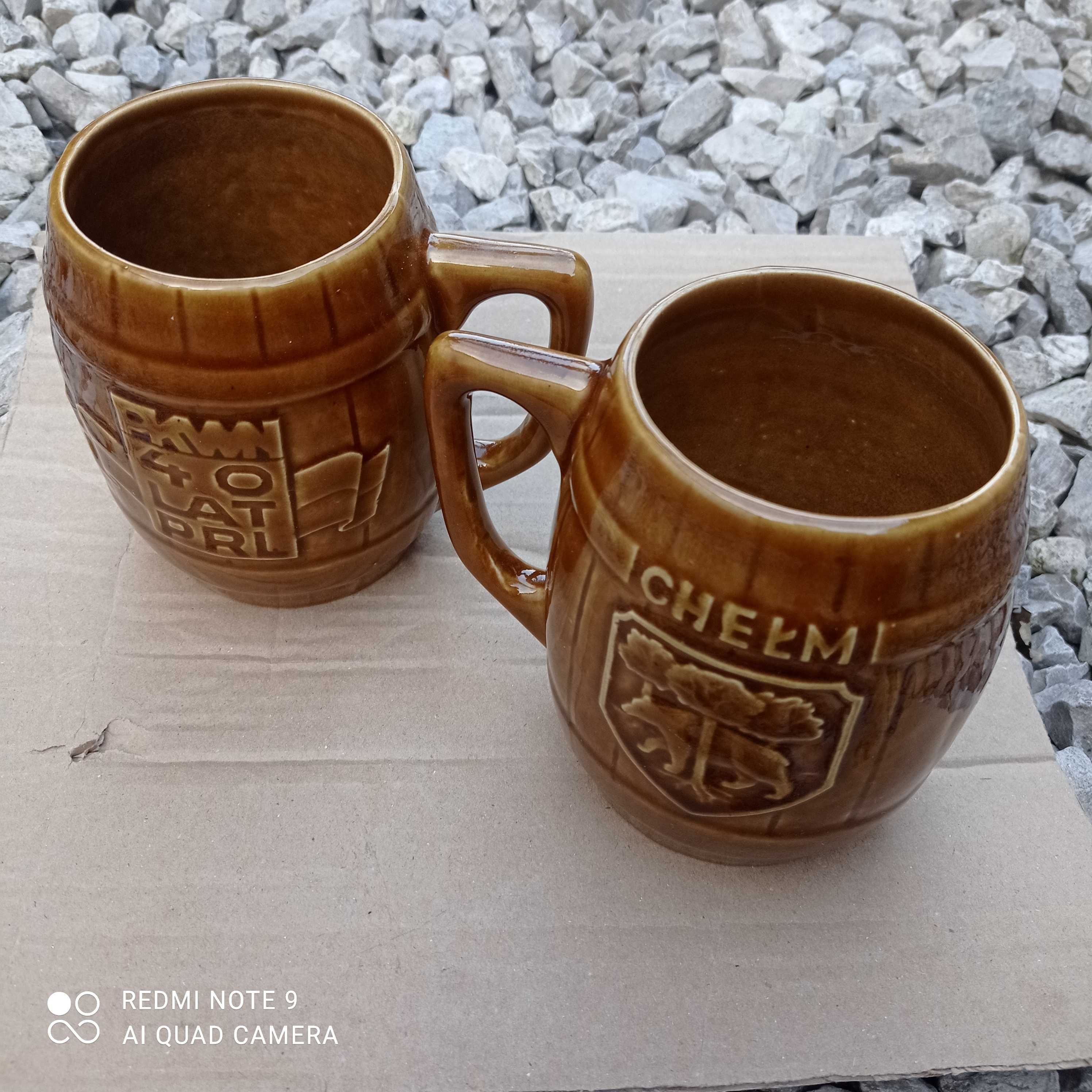 Kubek 40 lat PRL 2 sztuki 750ml