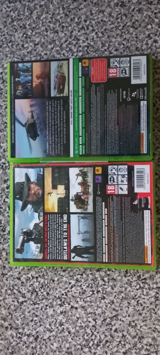 Red dead redemption/Grand theft auto 5 Xbox 360