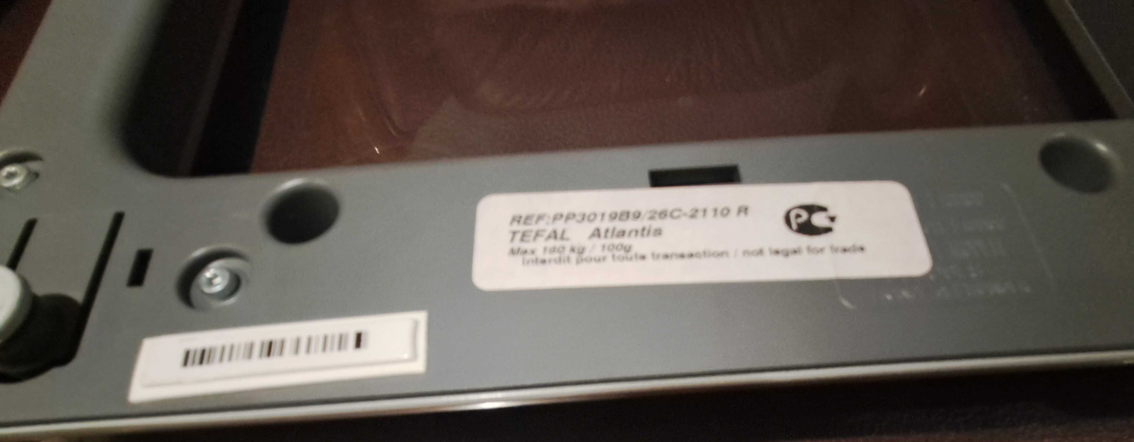 Ваги електронні, Tefal PP3019 Atlantis, на 160 кг., Франція, оригінал