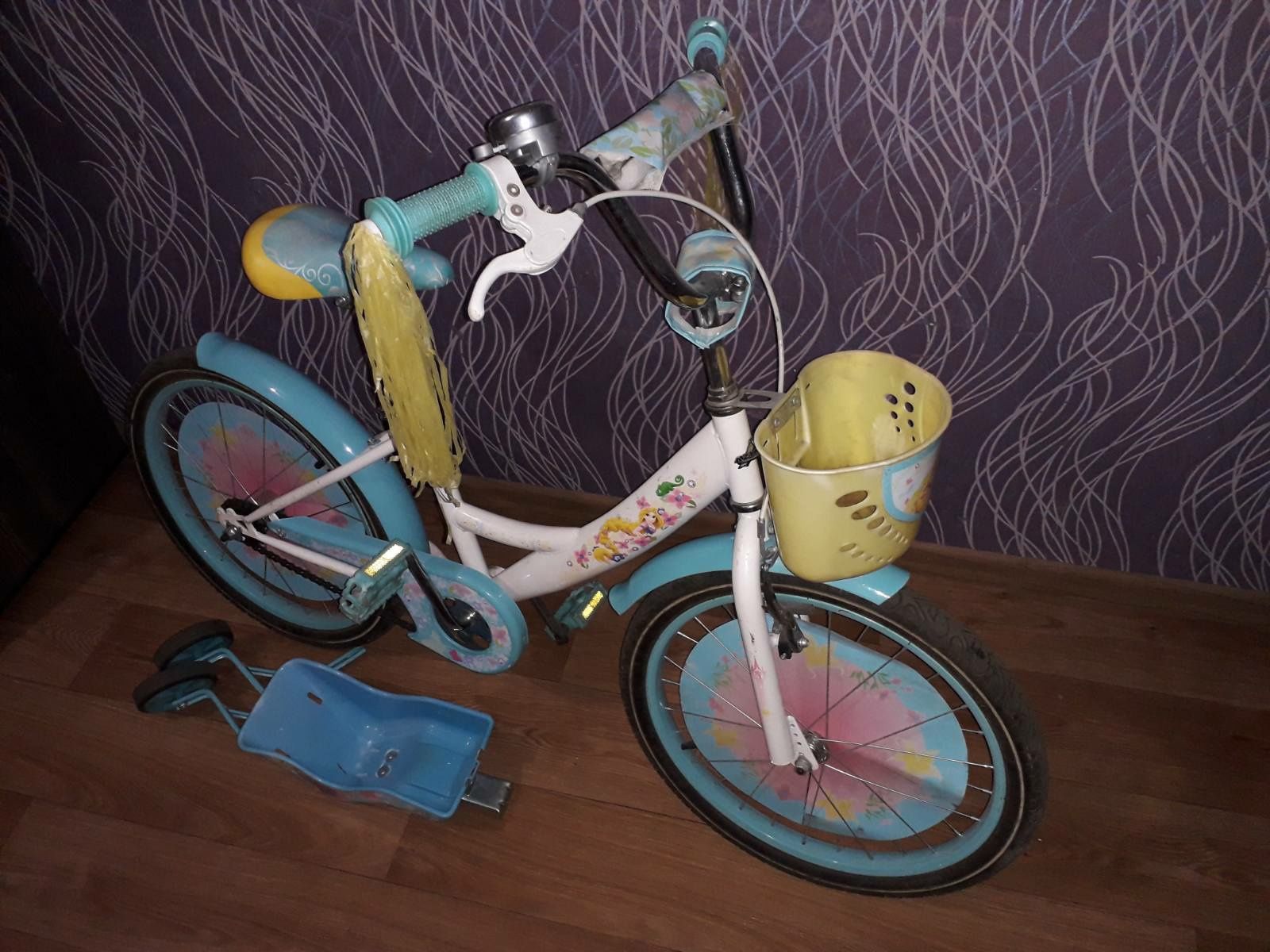 Продам велосипед для девочки, колёса 20 дюймов.