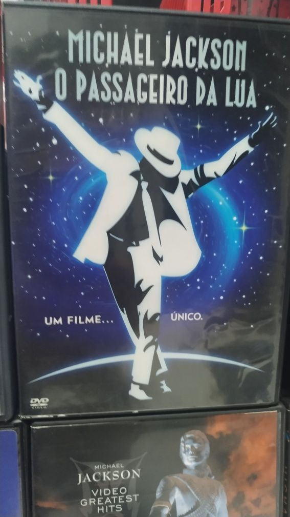 Michael Jackson concertos em DVD.PASSAGEIRO da LUA vendido