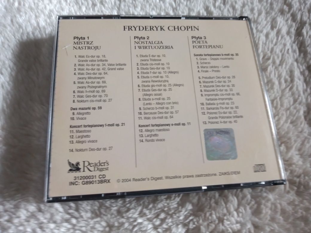 3 CD Chopin, Perły Muzyki Klasycznej