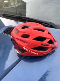Kask rowerowy ROCKRIDER st500 red 59-61