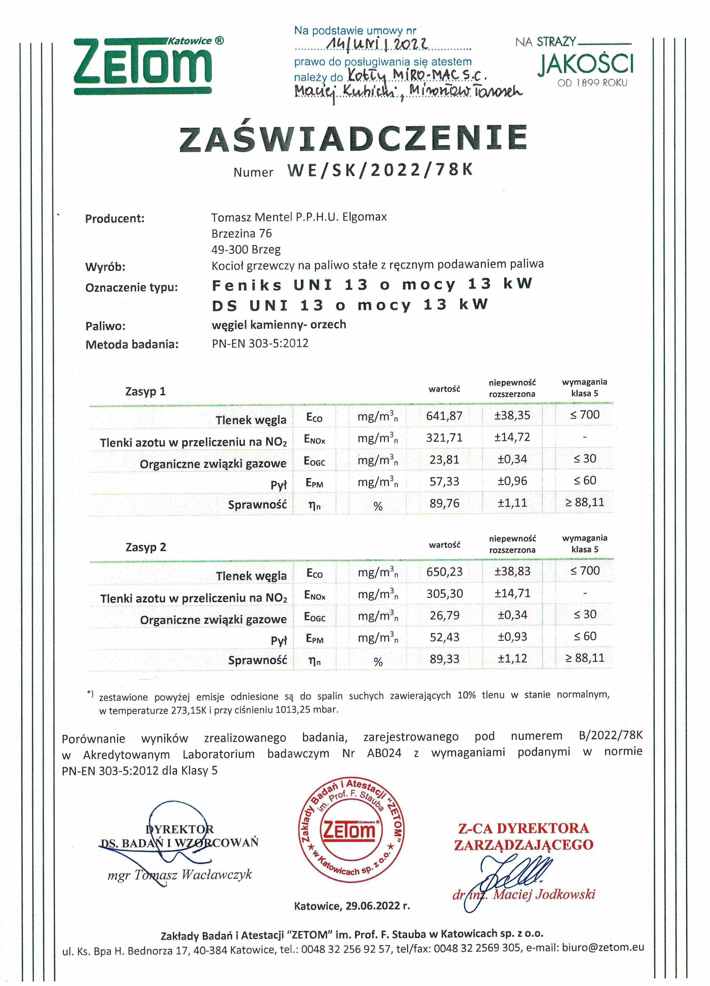 13kw kocioł piec na wegiel drewno 5 klasa