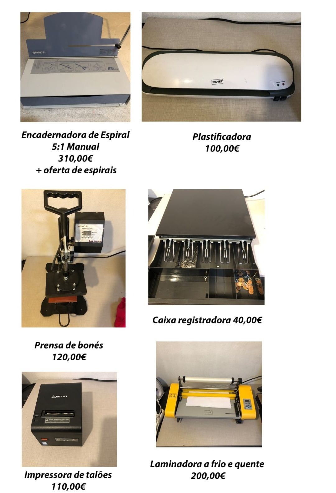 Equipamentos de publicidade