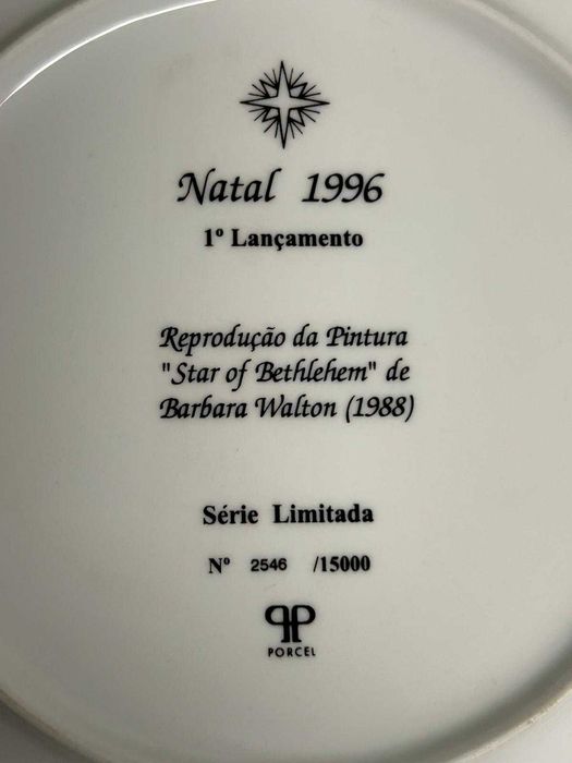 Prato Natal Porcel 1996