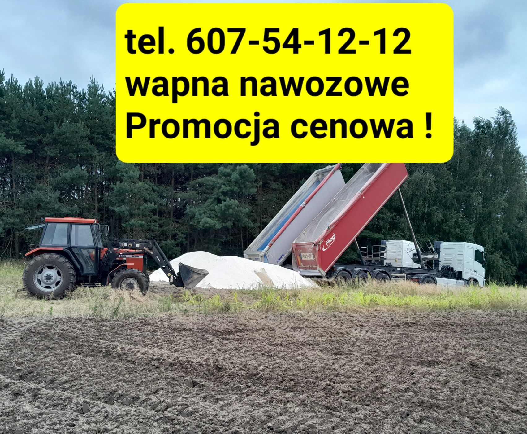 Wapno Nawozowe Magnezowe, Tlenkowe, Węglanowe LUZEM -ZWROT DOTACJE***