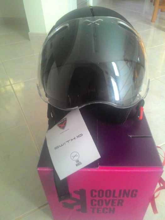 Capacete Nexx SX.10 Preto L (NOVO)