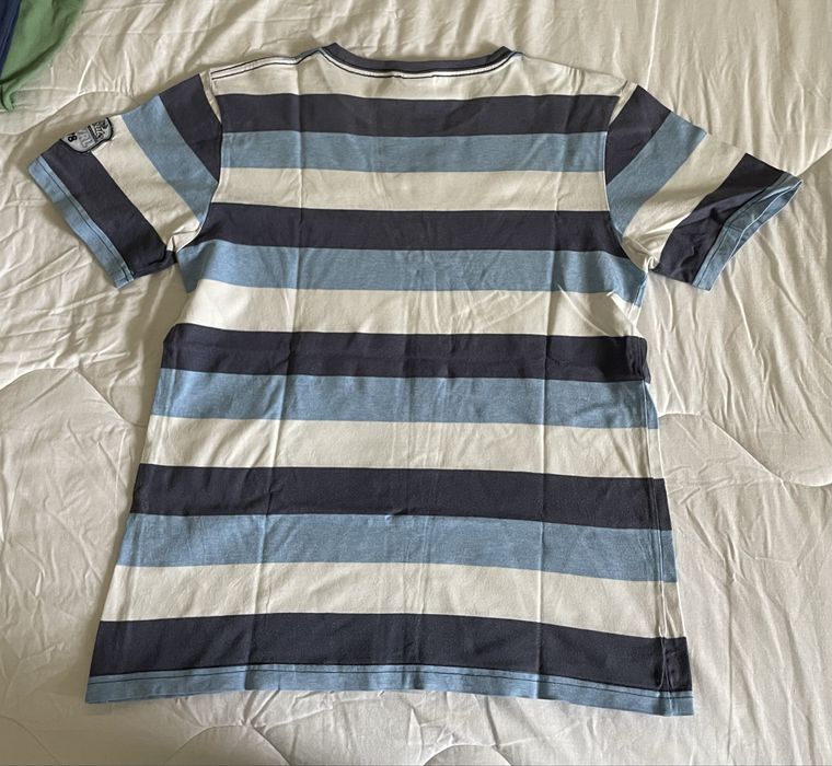 T-shirt riscas azul branco mayoral 16 anos