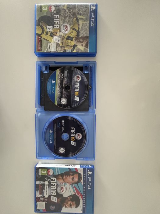 Fifa 16, 17, 18, 19 na PS 4