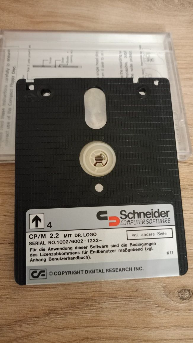 Dyskietki systemowe 3 cale do  komputerów Amstrad