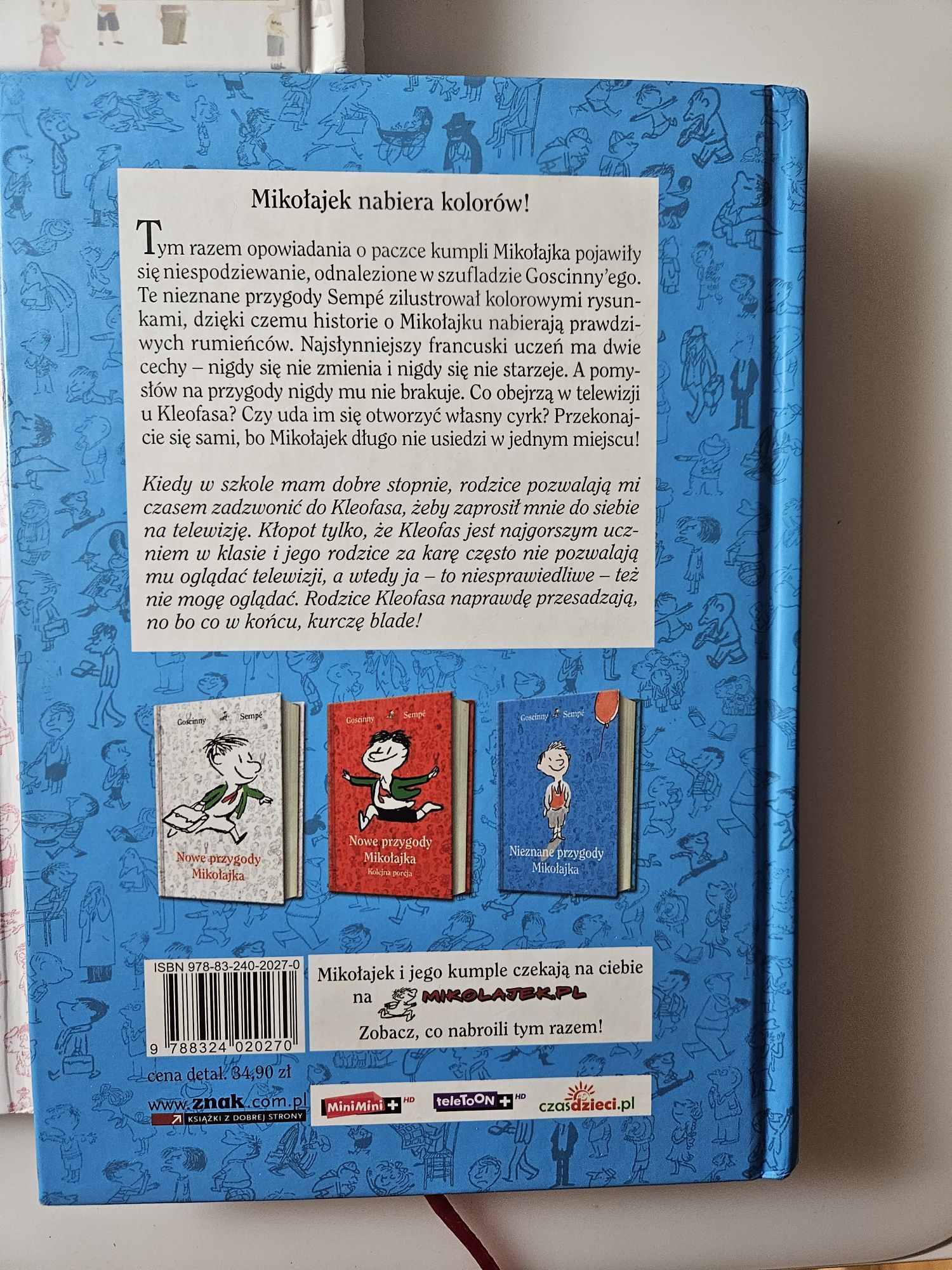 książka Mikołajek seria